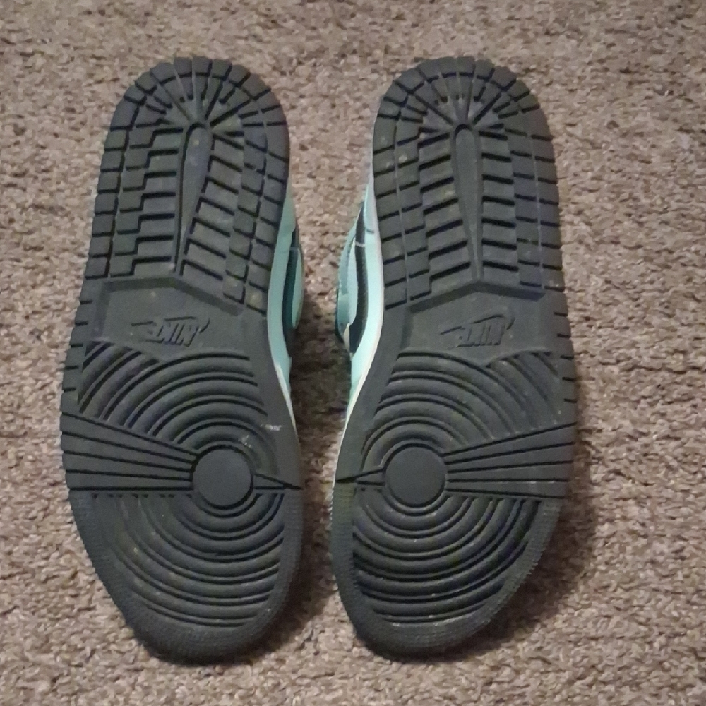 AIR JORDAN Womens/ big girls "Aqua Black" BQ6472 300 - Picture 8 of 8